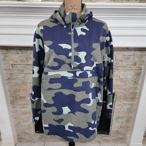 AMERICAN eagle aerie‎ camo offline hooded zippered jacket Size medium